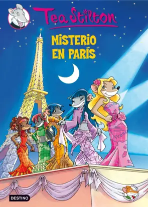 Portada Tea Stilton. Misterio en Paris