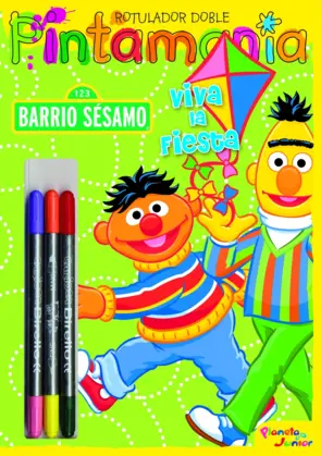 Portada Barrio Sesamo. Viva la fiesta