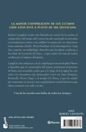 Miniatura contraportada El código Da Vinci