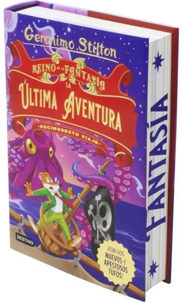 Portada Reino de la Fantasía. La última aventura. Decimosexto viaje
