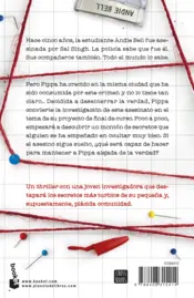 Miniatura contraportada Asesinato para principiantes. Tapa flexible