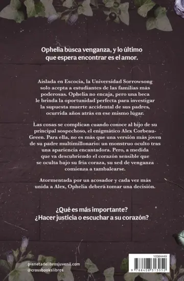 Contraportada Universidad Sorrowsong 1. Nightshade