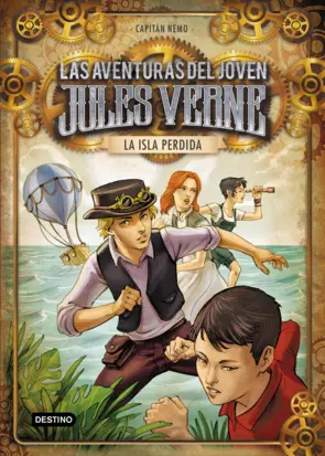 Portada El joven Jules Verne. La isla perdida