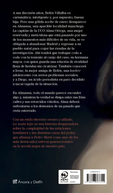 Contraportada La mala hija