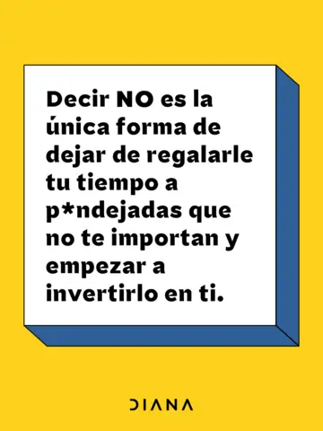 Imagen extra Aprende a decir NO de una p*nche vez 1