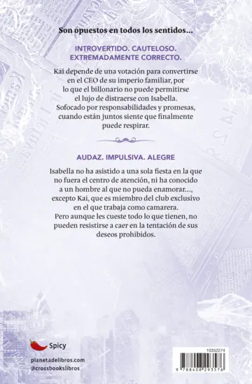 Contraportada Pecados 2. Rey de la soberbia