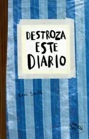 Portada Destroza este diario. Azul
