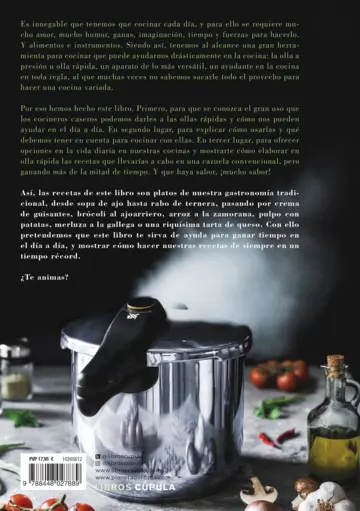 Contraportada Cocina en olla exprés