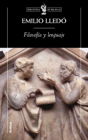 Portada Filosofia y lenguaje