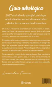 Miniatura contraportada Guia astrológica 2027
