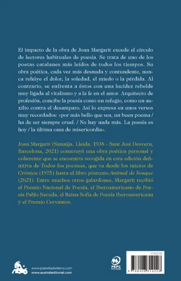 Contraportada Todos los poemas