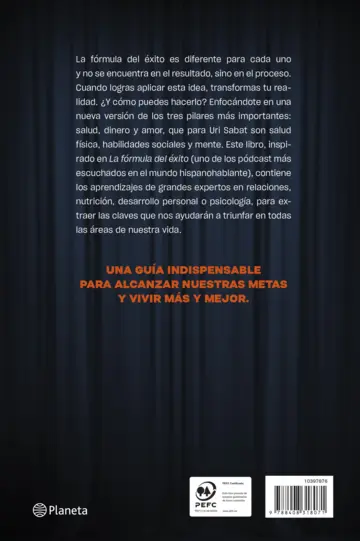 Contraportada La fórmula del éxito