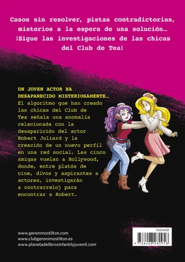 Contraportada Investigación en curso 1. El actor desaparecido