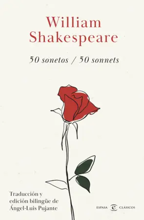 Portada 50 sonetos / 50 sonnets