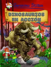 Portada Stilton VII Dinosaurios en accion
