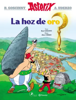 Portada Asterix 2. La hoz de oro