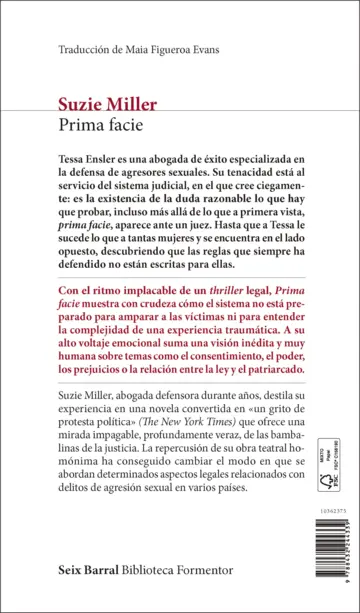 Contraportada Prima facie