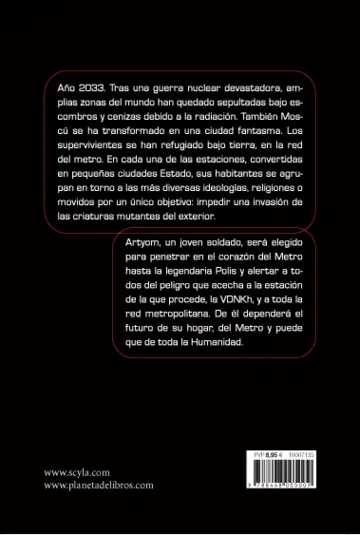 Contraportada Metro 2033
