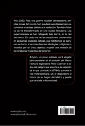 Miniatura contraportada Metro 2033