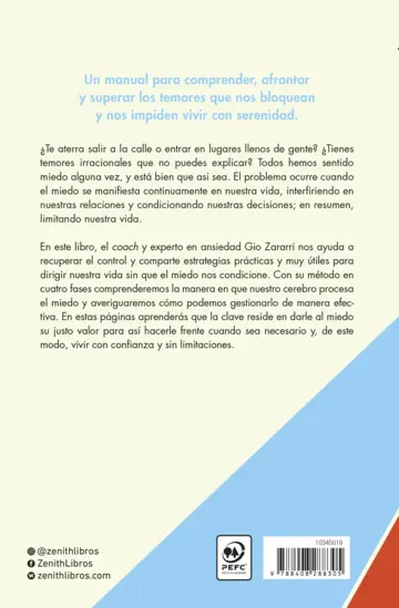 Contraportada El fin del miedo