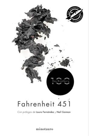 Portada Fahrenheit 451 100 aniversario