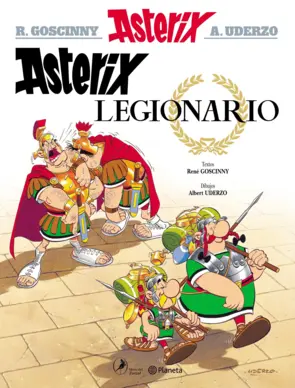 Portada Asterix 10. Asterix legionario