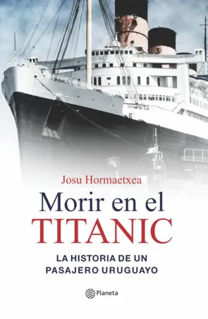 Portada Morir en el Titanic