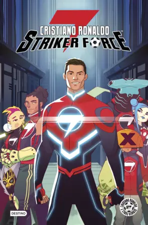 Portada Cristiano Ronaldo Striker Force 7. Volumen 1