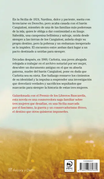 Contraportada Como el naranjo amargo