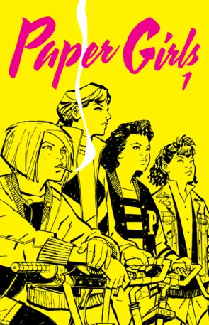 Portada Paper Girls nº 01