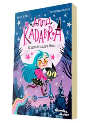 Portada Anna Kadabra 1. El Club de la Luna Llena