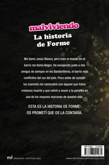 Contraportada Malviviendo