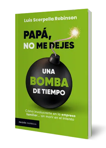 Portada Papá, no me dejes una bomba de tiempo