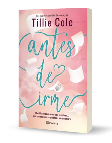 Portada Antes de irme