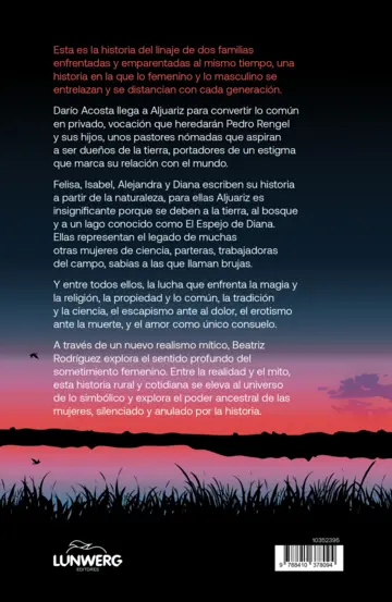 Contraportada El Espejo de Diana