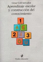 Portada Aprendizaje escolar y construccion del conocimien