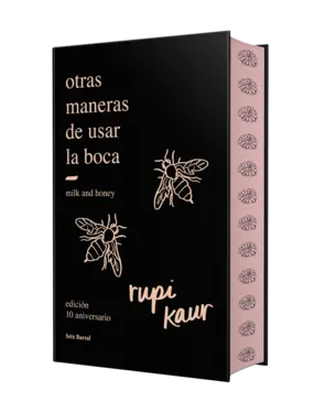 Portada Otras maneras de usar la boca (edición 10.º aniversario con cantos tintados)