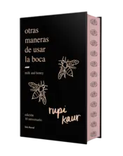 Portada Otras maneras de usar la boca (edición 10.º aniversario con cantos tintados)