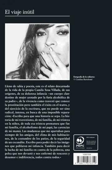 Contraportada El viaje inútil