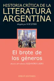 Portada Hist. Crit. Lit. Arg. T.3- El brote de los géneros