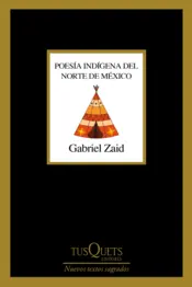 Portada Poesía indígena del norte de México