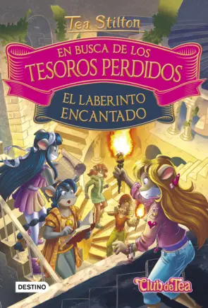 Portada En busca de los tesoros perdidos. El laberinto encantado