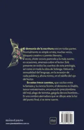Miniatura contraportada El demonio de la escritura