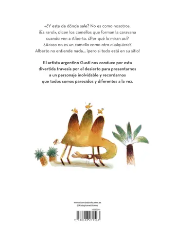 Contraportada El camello Alberto