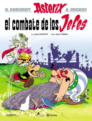 Portada Asterix 7. El combate de los jefes