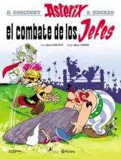 Portada Asterix 7. El combate de los jefes