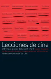 Portada Lecciones de cine