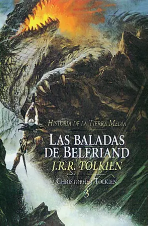 Portada Las baladas de Beleriand 3. Hist.tierra media