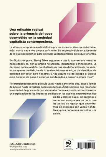 Contraportada El plus de goce