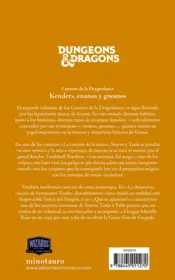 Miniatura contraportada Cuentos de la Dragonlance nº 02/06 Kenders, enanos y gnomos